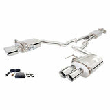XFORCE Exhaust ES-FM18-VMK-CBS - Varex 304 SS Cat-Back Exhaust w/ Quad Rear Exit