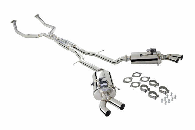 XFORCE ES-KS17-VMK-CBS for Kia Stinger GT 2017- Dual Cat Back  w/Varex Mufflers