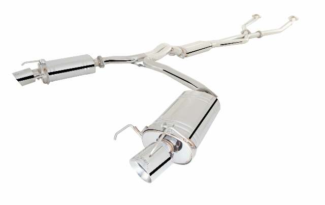 XFORCE Exhaust ES-LIS350-CBS for Lexus IS250 2006-2013 Dual Cat-Back Exhaust System