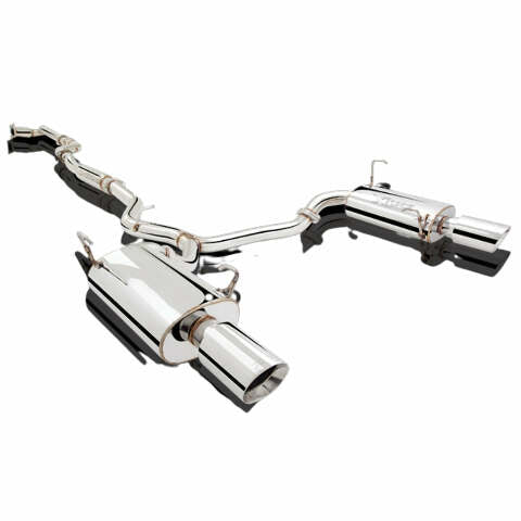 2010-2012 Subaru Legacy GT 3 Turbo-Back Exhaust System-Xforce-ES-SL10T-TBS