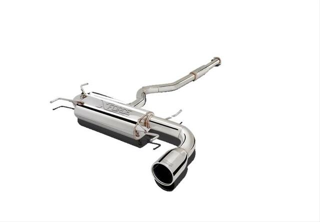 XForce cat-back exhaust system 304 stainless steel single high flow ES-SW08-CBS-XFO