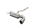 XForce cat-back exhaust system 304 stainless steel single high flow ES-SW08-CBS-XFO