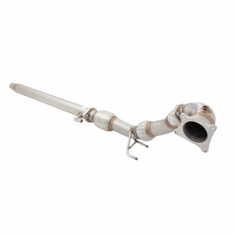 2010-2014 VW Golf MKVI R 3 SS Dump Pipe High Flow Cat-Xforce-ES-VW07-KITB