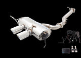 XFORCE ES-VW07-VMK-CBS - Varex 304 SS Cat-Back Exhaust System w/ Dual Rear Exit