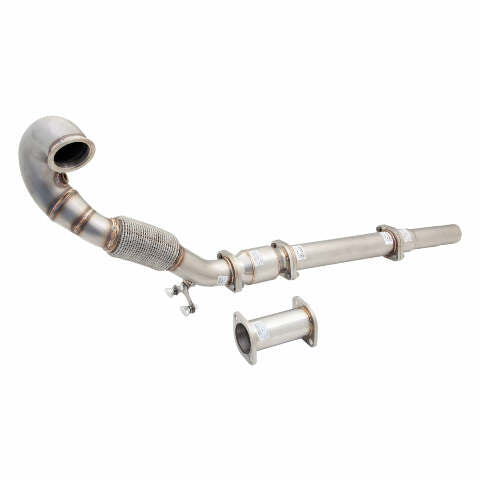 2015-2018 VW Golf GTi Mk7 3' SS Dump Pipe High Flow Cat-Xforce-ES-VW08-KITB