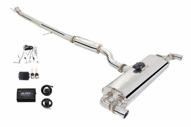XForce Varex cat-back exhaust system stainless steel ESA45VKCS-XFO