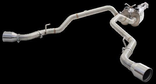 Fits 2009-2020 Dodge Ram 1500 w/ 5'7" bed; Exhaust System - ESDR10VKCS