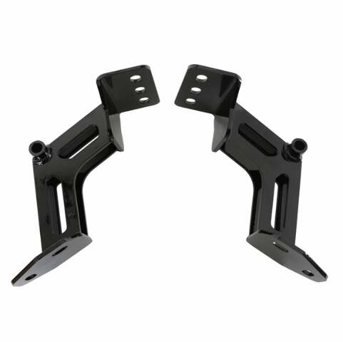 1969-72 Blazer Engine Mount Conversion Kit-Small Block-Black ESM6372