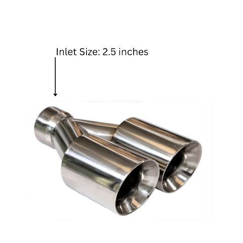 Dual Round Double Wall Slant Cut Tip Stainless Steel-ET-025