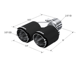 t Exhaust Carbon Fiber Tip - T5170CF MBRP Exhaust