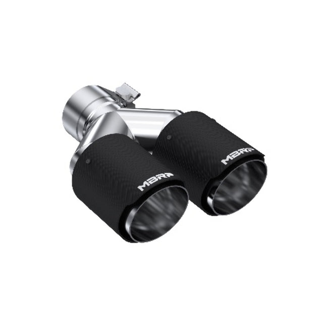 MBRP performance muffler T304 stainless steel black coated carbon fiber tip T5171CF
