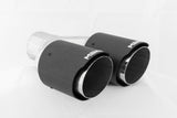 MBRP performance muffler T304 stainless steel black coated carbon fiber tip T5171CF