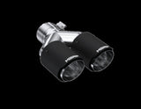 MBRP performance muffler T304 stainless steel black coated carbon fiber tip T5171CF