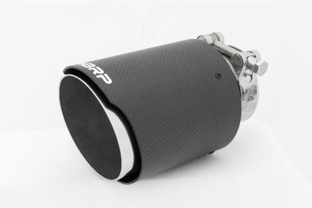 MBRP performance muffler T304 stainless steel black coated carbon fiber tip T5176CF