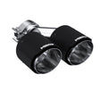 MBRP performance muffler T304 stainless steel black coated carbon fiber tip T5178CF