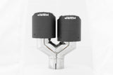 MBRP performance muffler T304 stainless steel black coated carbon fiber tip T5178CF