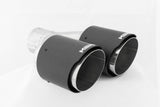 MBRP performance muffler T304 stainless steel black coated carbon fiber tip T5178CF