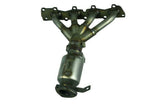 direct-fit catalytic converter manifold fits 2008 Chevy Malibu 2.2L and 2004-2008 Chevy Malibu 2.2L L4 rear front Federal EPA with gaskets Schultz