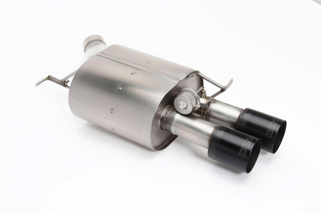 Exhaust Muffler Kit-Stainless Exhaust D660-0049-BLK BMW performance black polished stainless steel