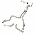 Hooker BlackHeart Exhaust System Kits fits 1988-98 GM C1500-2WD-RegCab/Short Bed-117.5 WB-BH14345 for 1988-1998 Chevy Silverado black stainless steel