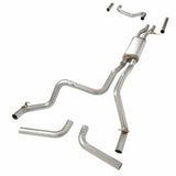 Hooker BlackHeart Exhaust System Kits fits 1988-98 GM C1500-2WD-RegCab/Short Bed-117.5 WB-BH14345 for 1988-1998 Chevy Silverado black stainless steel