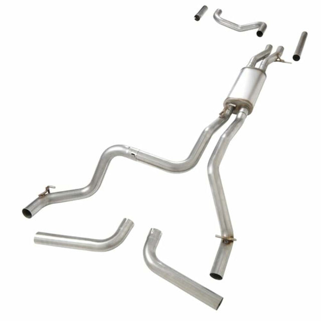 Hooker BlackHeart Exhaust System Kits fits 1988-98 GM C1500-2WD-RegCab/Short Bed-117.5 WB-BH14345 for 1988-1998 Chevy Silverado black stainless steel