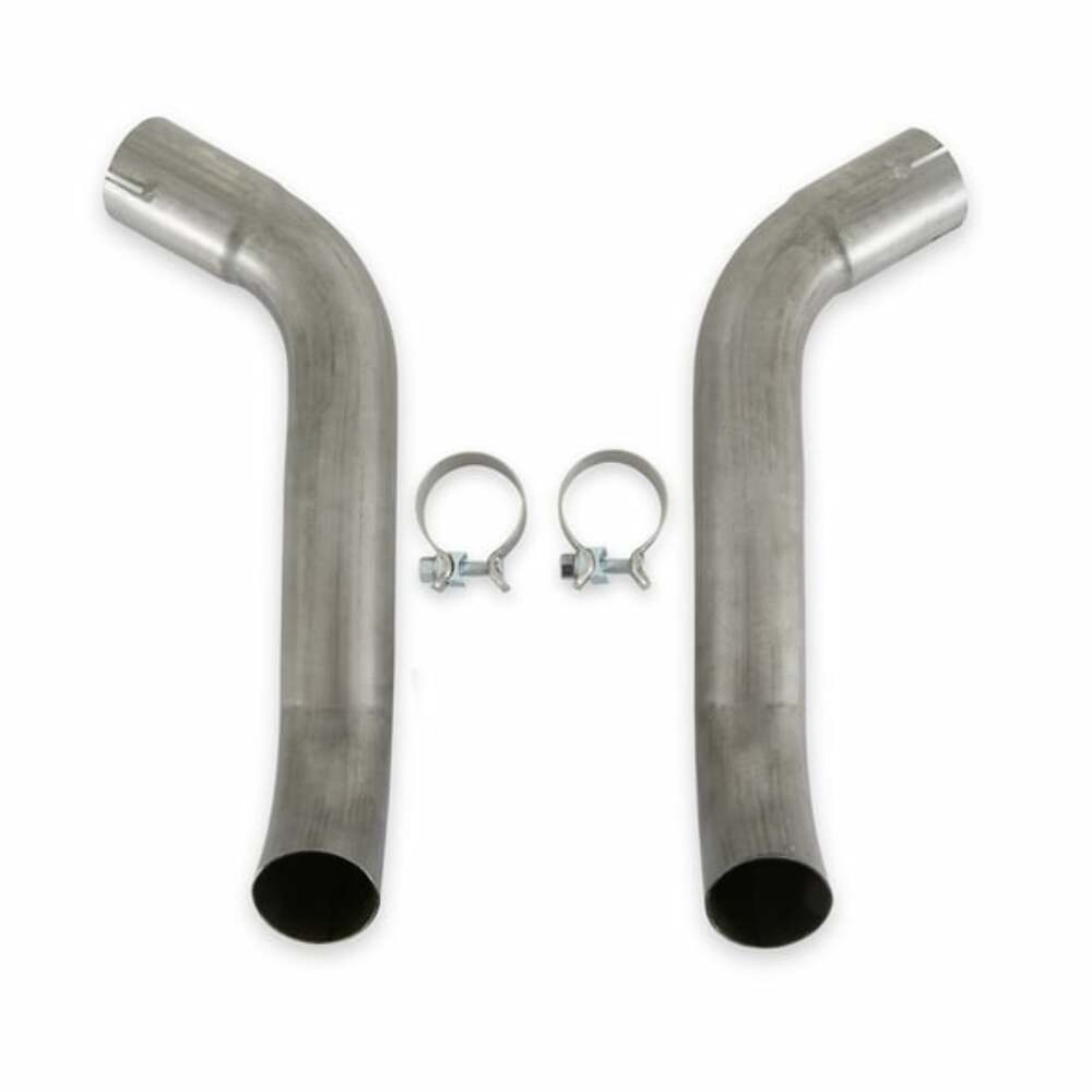 Hooker BlackHeart Exhaust Tip fits 1988-98 GM C1500/K1500 (GMT400)-2.5 Stealth Exit Tips-BH14352 for 1988-1998 black stainless steel