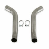 Hooker BlackHeart Exhaust Tip fits 1988-98 GM C1500/K1500 (GMT400)-2.5 Stealth Exit Tips-BH14352 for 1988-1998 black stainless steel