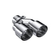 MBRP performance muffler T304 stainless steel black coated carbon fiber tip T5171