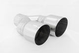 MBRP performance muffler T304 stainless steel black coated carbon fiber tip T5171