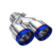 MBRP performance muffler T304 stainless steel black coated carbon fiber tip T5171BE