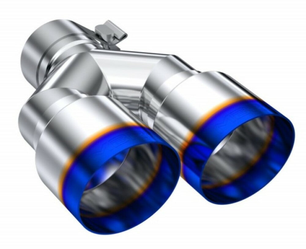 MBRP performance muffler T304 stainless steel black coated carbon fiber tip T5171BE