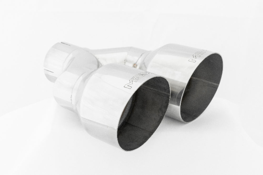 MBRP performance muffler T304 stainless steel black coated carbon fiber tip T5178