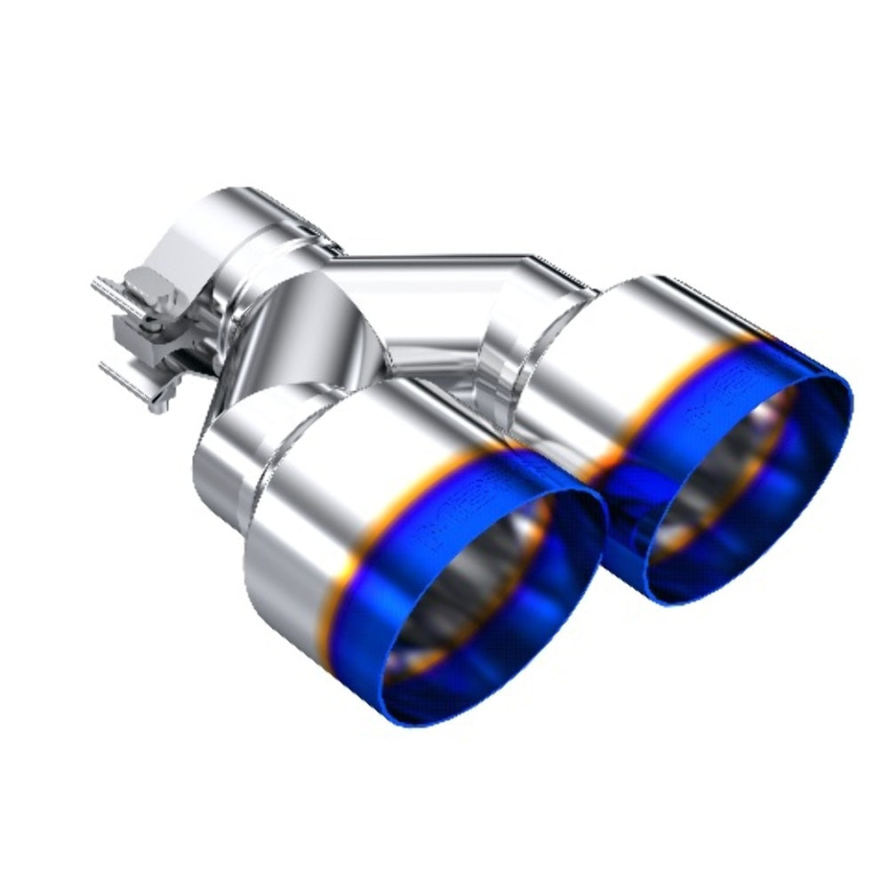 MBRP performance muffler T304 stainless steel black coated carbon fiber tip T5178BE