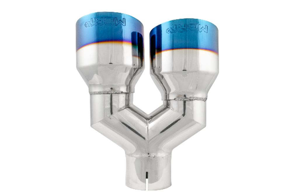 MBRP performance muffler T304 stainless steel black coated carbon fiber tip T5178BE