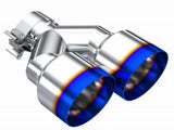 MBRP performance muffler T304 stainless steel black coated carbon fiber tip T5178BE