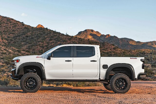 Fits Silverado 1500(2019-21) Pocket Fender Flares GCN Victory Red F-C11911A-GCN
