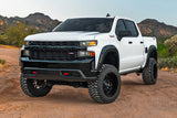 Fits Chevy Silverado 1500(2022-24) Pocket Fender Flares G7C Red Hot F-C12211-G7C