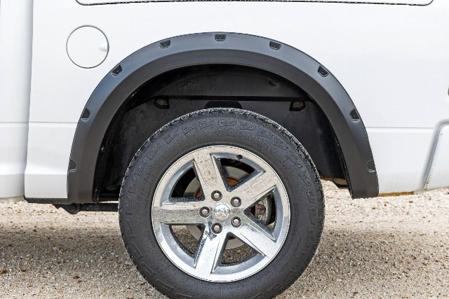 Fits Ram 1500(10-18 &Classic) Pocket Fender Flare PSC Silver F-D10911B-PSC