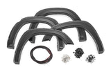 Fits Ram 1500 (2019-2024) Pocket Fender Flares PXQ Black Metallic F-D10914A-PXQ