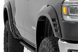 Fits Ram 1500 2WD/4WD (2019-2024) Fender Flares; SF1; PXQ Black; F-D319201-PXQ