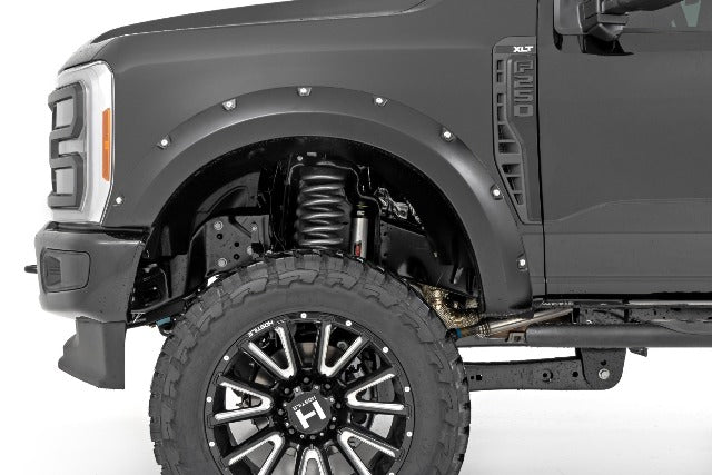 Fits Ford F-250 SD (23-24) Pocket Fender Flares M7 Carbonized Gray F-F20231-M7