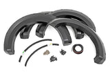 Fits Ford F-250 SD (17-22) Pocket Fender Flares BN Silver Spruce F-F21112-BN