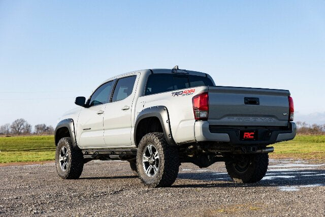 Fits Toyota Tacoma (16-23) Pocket Fender Flares 4V6 Quicksand F-T11621A-4V6