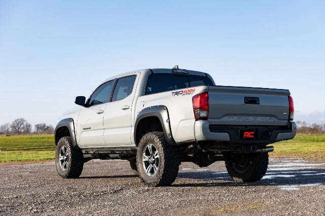 Fits Toyota Tacoma(2016-2023) Pocket Fender Flares 040 Super White F-T11621A-O40