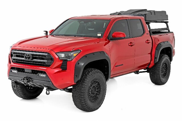 Fits Toyota Tacoma 2WD/4WD (2024) Pocket Fender Flares; F-T12421