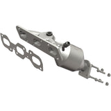 Catalytic Converter with Integrated Exhaust Manifold for HM Grade Federal / EPA Compliant Direct-Fit Manifold Catalytic