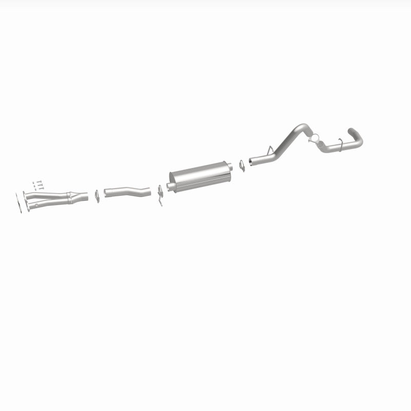 Fits 1996-1999 Chevy C1500 Suburban Direct-Fit Replacement Exhaust 106-0473 steel