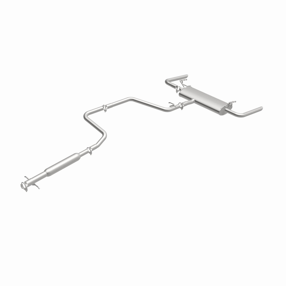 Fits 2008-2012 Chevy Malibu 3.6L Direct-Fit Replacement Exhaust System steel