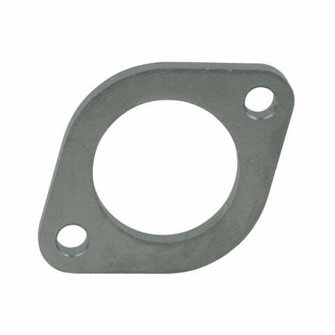Flange 2 bolt laser cut Narrow 304SS 2.5; Exhaust Flange-Xforce-F2S-N25